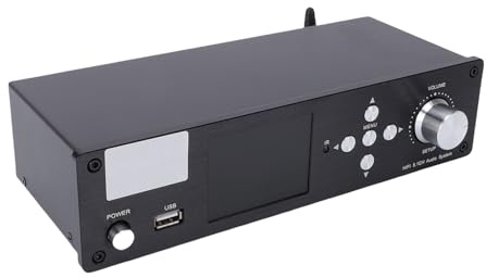 XUMIUZIY 5.1 Surround Sound Decoder, DTS AC3 HD Decoder mit 5.0, Optischer Koaxialeingang, USB-Wiedergabe für Heimkino-DVD-Player TV-Auto-Audiosystem (EU-Stecker)