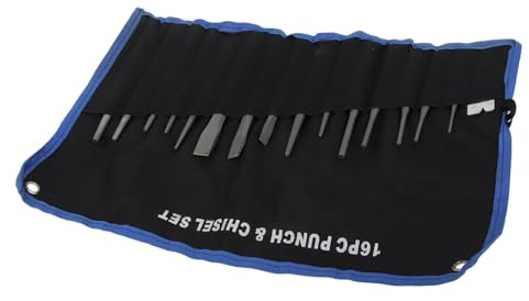 Tnfeeon Set di Punzoni e Scalpelli per Meccanici, Acciaio Antiruggine Pesante per Riparazioni Efficienti di Automobili e Orologi