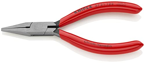 KNIPEX Greifzange für Feinmechanik mit Kunststoff überzogen 125 mm, 37 21 125
