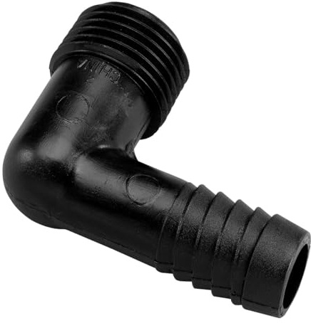Orbit Underground 94359 Underground Sprinkler Riser Flexible or Flex Elbow, 1/2 MNPT x 1/2-In. Barb - Quantity 1