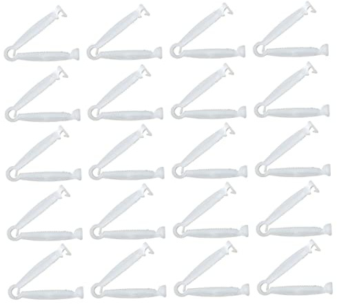SunaOmni Lot de 20 pinces de cordon de nombril jetables pour chiots