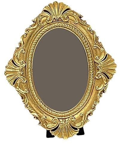 Garneck Antiker Bilderrahmen Aus Kunstharz Dekorativer Druck Vintage-stil Ornamente Zum Aufhängen An Der