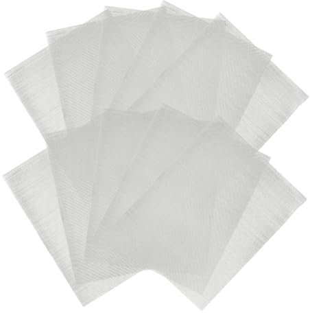 SOLUSTRE 10piezas Malla Soldadura Acero Inoxidable Malla Refuerzo Reparación Parachoques Alambre Soldar Manualidades Coche Kayak Reparaciones Termoplásticas