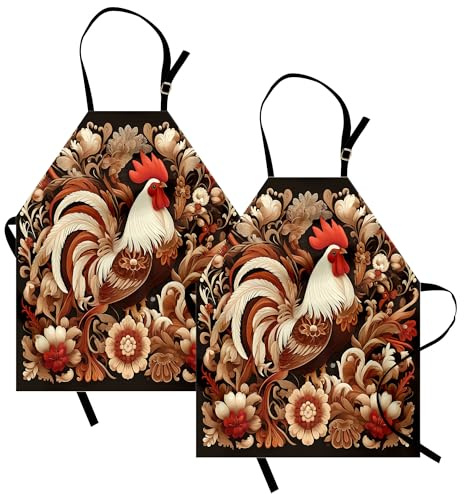 Mandiles Chocolate De Secuoya Con 2 Bolsillos Apron Con Tirantes Delantal Para Cocinar De Cocina Camarero