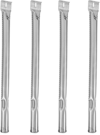 DIYEAH 4pezzi Tubo per Bruciatori in Acciaio Inox Parti di Ricambio per Barbecue Gas Tubi per Bruciatori per Accessori per Forni Gas