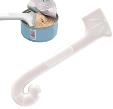 Zenithfghqm Cuillère Chat Ergonomique, Portable, Antidérapante et Lisse