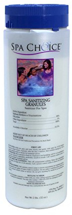 SpaChoice 2-Pounds Premium Spa Sanitizing Granules, Spa Chlorine Granules for Hot Tub, Made in USA