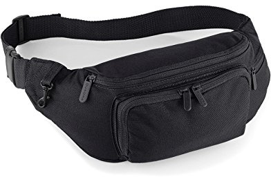 Quadra Unisex Gürteltasche 'Deluxe' QD12 Black