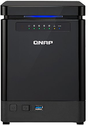 QNAP TS-453mini-8G - Sistema NAS 4-Bay, processore Intel Celeron