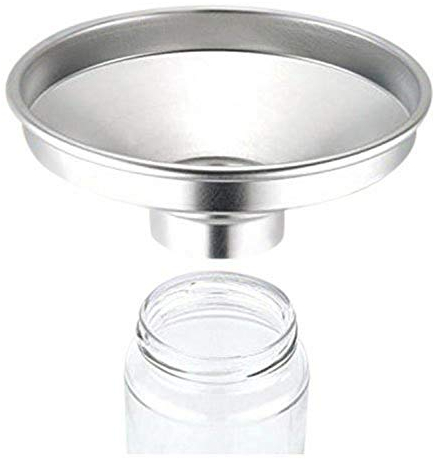 Italo Ottinetti 1671014 Imbuto per marmellata, 14 cm, alluminio, metallizzato