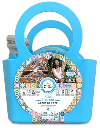 Magic Soft Smart Set Blau dehnbarer Gartenschlauch 1/2 (12,5 mm) max. Länge 15 m
