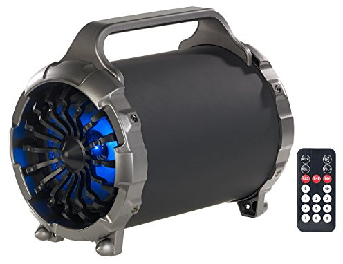 auvisio Bluetoothboxen: 2.1-Akku-Soundblaster, Bluetooth, FM, SD, 50 Watt (Versandrückläufer) (Partylautsprecher, Mobile Lautsprecher, Verstärker)