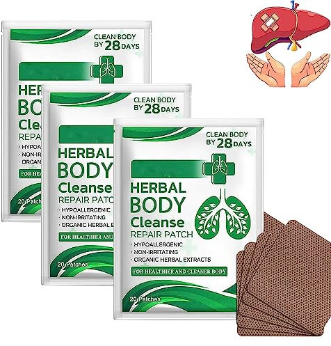 GFOUK FreshAir Herbal Lung Cleanse Repair Patch, FreshAir Herbal Lung Cleanse Repair Patch, 20pcs/Bag, Give You a Healthy Lung
