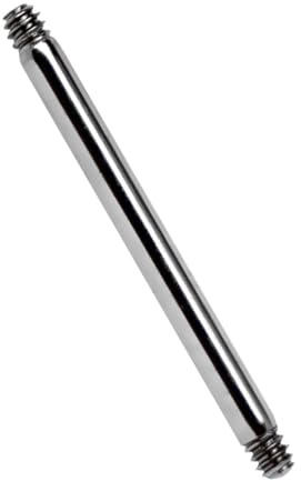 Titan Piercing Schmuck Stab, Barbell in 1,2 mm