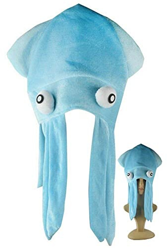 Lpitoy Squid Hat Funny Party Hats Octopus Hat Sea Animal Hat Crazy Hats Costume Party Dress Up Cosplay Props Accessories Kids Adults