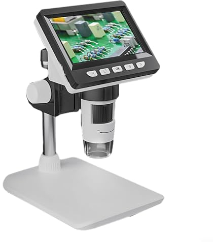 Professional Tool 4 IPS-Digitalmikroskop, 7,6 cm, 50 1000-fache Vergrößerung, Kaltlichtquelle