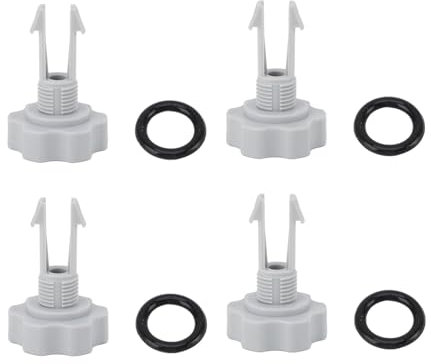 O-Ringe für Filterpumpen-Luftablassventil, 4 Stück, Ersatz-Poolzubehör, O-Ringe, 15 Mm Außengewinde, Teile für Poolfilterpumpen, Einfache Installation für Schwimmbäder, Spas