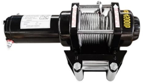 Cabrestante Eléctrico De 12v For Coche, Polipasto For Vehículo Todoterreno 24v, Cuerda Alambre Pequeño For El Hogar Autoayuda Alta Capacidad De Carga(4500 lbs,12v)