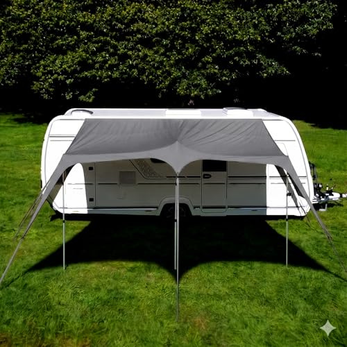 your GEAR Scilla PES 300 x 250 - Caravan Tarp Wohnwagen Sonnensegel Wohnmobil Sonnendach Sonnenvordach