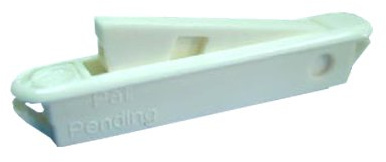 Set of 6 pcs White Window Sash Vent Stops 1750WHITE