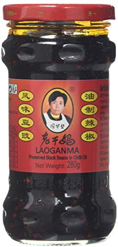 Lao Gan Ma Black Bean Chilli Sauce, 280 g (Pack of 24)
