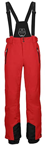 killtec Herren Skihose/Funktionshose mit abnehmbaren Trägern