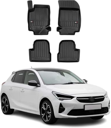 OMAC Fußmatten für Opel Corsa F 2019-2026 TPE 4tlg