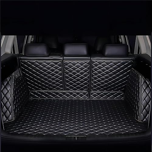 LVTFCO Kofferraum Schutzmatte für Jeep Compass 2017-2023(Without Audio), Kofferraummatte Antirutschmatte Auto Kofferraumschutz Kofferraumwanne Auto Zubehör,All-Black