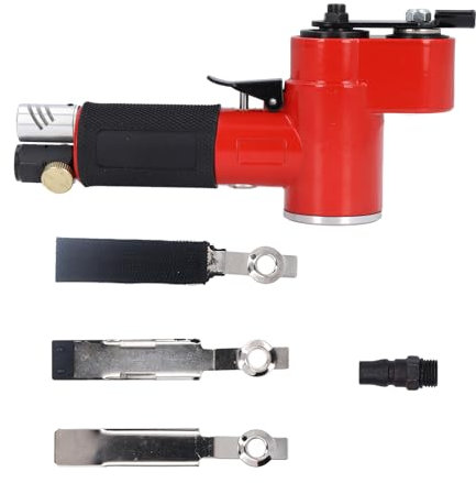 0.5 a 0.7Mpa 14000RPM Velocidad sin Carga Lijadora de Aire en Línea Recta Diseño Excéntrico Oscilación Alternativa Mini Lijadora Neumática Lineal con Junta Fija de un Solo Tornillo