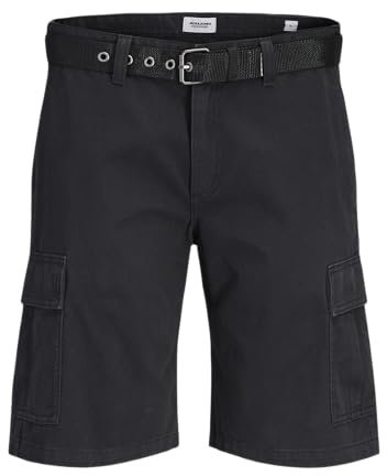 JACK & JONES Jpstcole Hudson Belted Cargo Shorts Mid para Hombre
