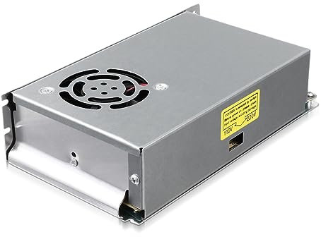 Sewroro Fuente de Alimentación Conmutada Regulada para LED Adaptador de Seguridad con Protección contra Sobrecargas Compacto Instalar para Iluminación