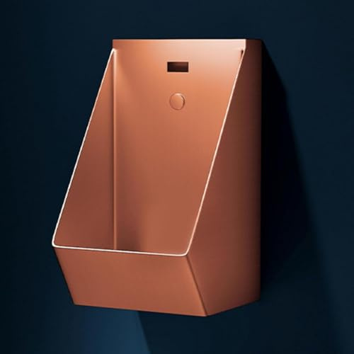 Urinoir mural intelligent avec chasse automatique à induction, design anti-débordement pour les ménages modernes