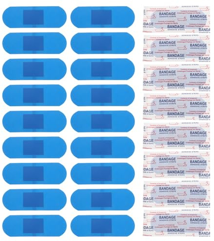 Healeved 100piezas Adhesivos para Heridas Curita Transpirable Apósitos Antiadherentes Cuidado de Heridas de Emergencia para Primeros Auxilios
