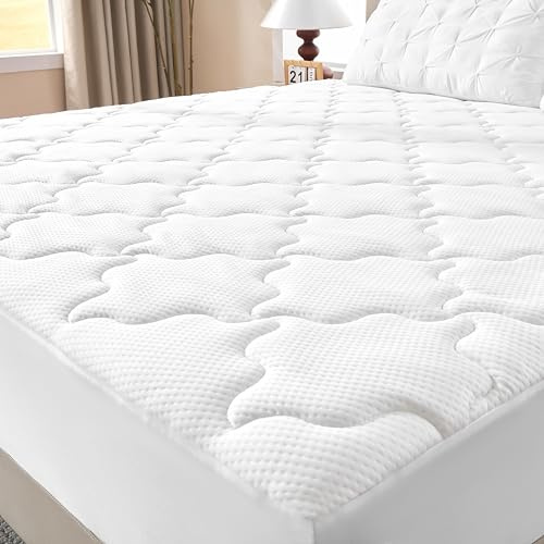 Waxberry Gel Topper 160x200cm | Oeko-TEX® zertifizierte Premium Matratzenauflage mit 30D Memory Schaum & 3D Luftschicht – Atmungsaktiv, Hautfreundlich & rutschfest Matratzen Topper, Weiß