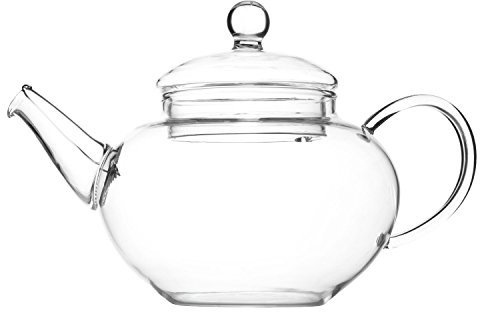 Chiswick Tea Co Théière en verre et filtre à bobine de fil (pour 3 tasses) 900ml