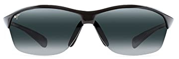 Maui Jim Unisex Sunglasses, Grey hot Sands Gloss blac, M