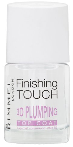 Rimmel London Finishing Touch 3D Plumping Top Coat - Clear