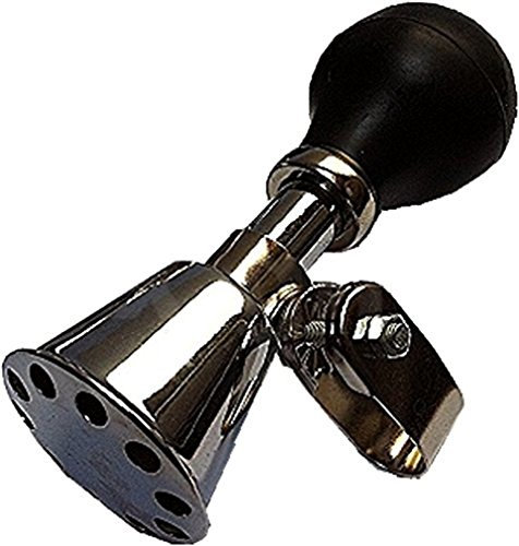 Timtina Fahrrad Ballhupe Retrolook (Silber 1 Stück, Retro Ballhupe ca 14cm)