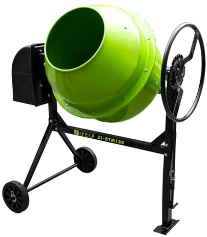 HORMIGONERA |ZIPPER| MODELO ZI-BTM180 | CON PEDAL| CUBA 180L| ROBUSTA| 800W|