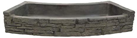 Aquascape Rear-Spill Curved Stacked Slate Water Fountain Topper | 78285