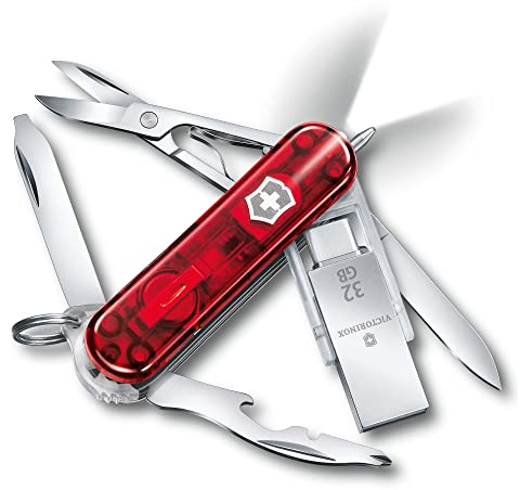 Victorinox, Midnite Manager@work, Swiss Army Pocket Knife, Small, Multi Tool, Camping, 11 Functions, Blade, small, Wire stripper, Phillips screwdriver 0/1, magnetic