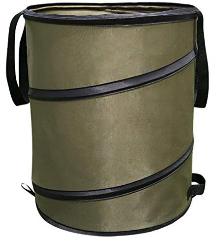 chifans Trading Innovation Heavy Garden Bin Pop-Up Camp Trash Can Garden Waste Bags