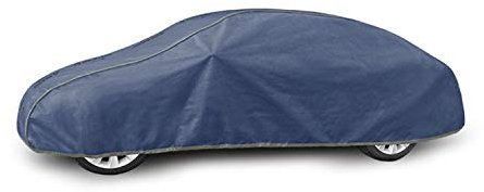 Autoabdeckung Wasserfest & Extrastark kompatibel mit Mercedes SLK R170 (96-04) Atmungsaktive Autoplane Abdeckplane Blau
