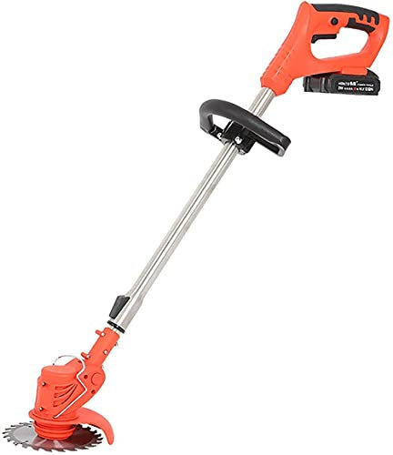 ATAAY Tagliabordi a Batteria Edger Edger con Ruote 4Ah Batteria e Caricabatterie Inclusi Tagliabordi scalabile Decespugliatore a Batteria Professionale