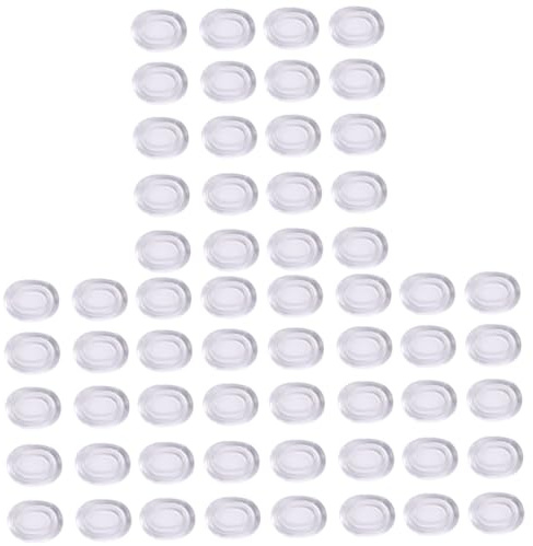 Toyvian 60stücke Transparente -dämpferpads Für Snare Drums Effektive Klangregelung Und Lautstärkedämpfung Für Schlagzeugsets Und Percussion-instrumente