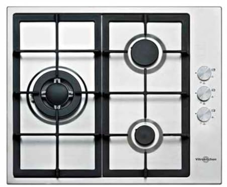 Placa Gas VITROKITCHEN EN636LIN Natural Inox 3f