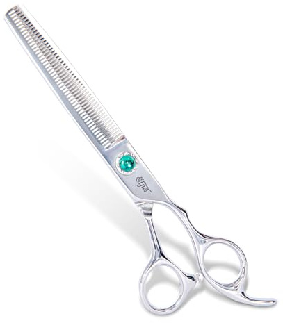 Stjuo Dog Grooming Thinning Scissors 7 inch Professional Pet Shears Made Of Japanese Advanced Stainless Steel Professional Grooming Scissors for Dogs Cats and Other Pets