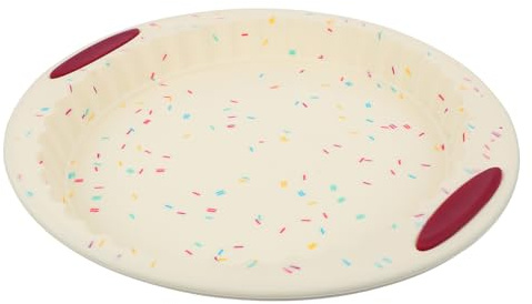 BRIGHTFUFU 1pezzi Stampo Per Torte Silicone Antiaderente Savarin Lavabile Per Dolci e Dessert Adatto Per Forno Completo Colorazioni Assortite
