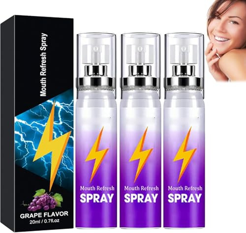Probiotisches Mundspray, Atemerfrischer für langanhaltende Frische und Mundgesundheit, frischer Atem Retention, tragbares Spray, Tiefenreinigung, saubere Zahnflecken (3)