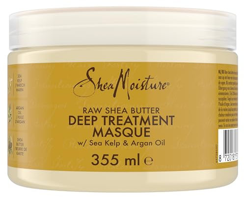 SheaMoisture Raw Shea Butter Deep Hair Treatment Mask silicone and sulphate free for dry, damaged or transitioning hair 355 ml